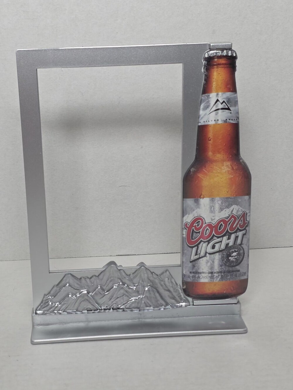 Coors Light Tabletop Advertising Collectible Display-Menu Holder Bar Promo